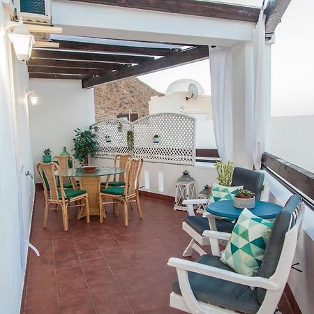 Coqueto Apartamento Con Vistas Al Mar Y Piscina Carboneras Bagian luar foto
