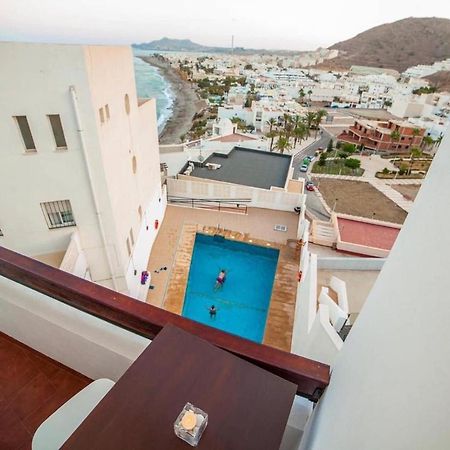 Coqueto Apartamento Con Vistas Al Mar Y Piscina Carboneras Bagian luar foto