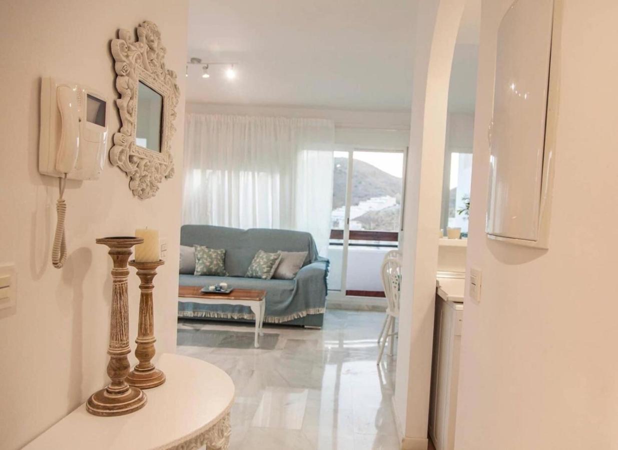 Coqueto Apartamento Con Vistas Al Mar Y Piscina Carboneras Bagian luar foto