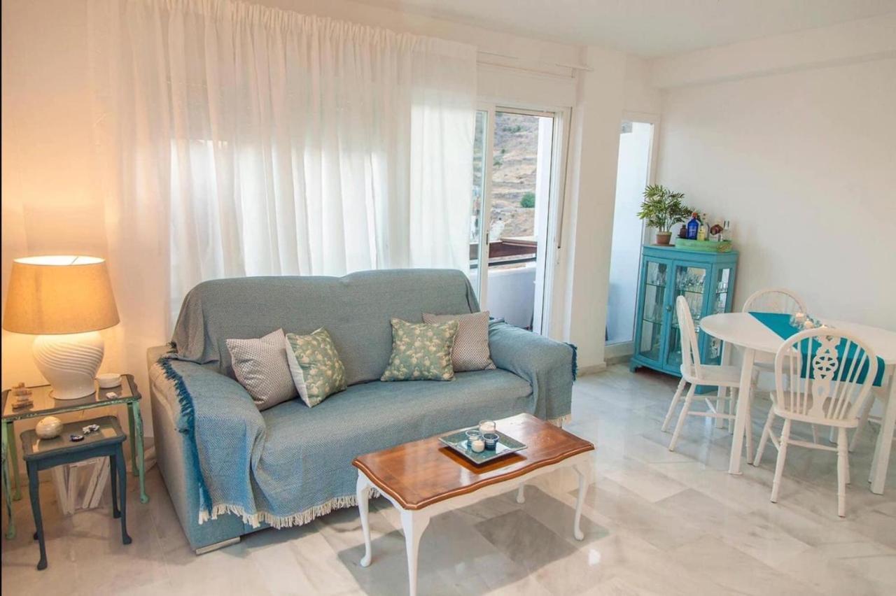 Coqueto Apartamento Con Vistas Al Mar Y Piscina Carboneras Bagian luar foto