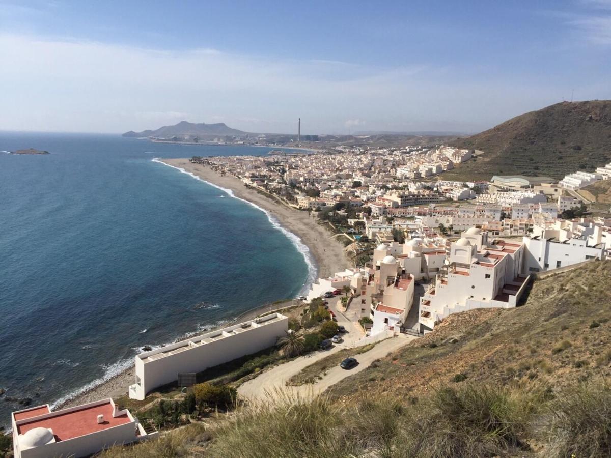 Coqueto Apartamento Con Vistas Al Mar Y Piscina Carboneras Bagian luar foto