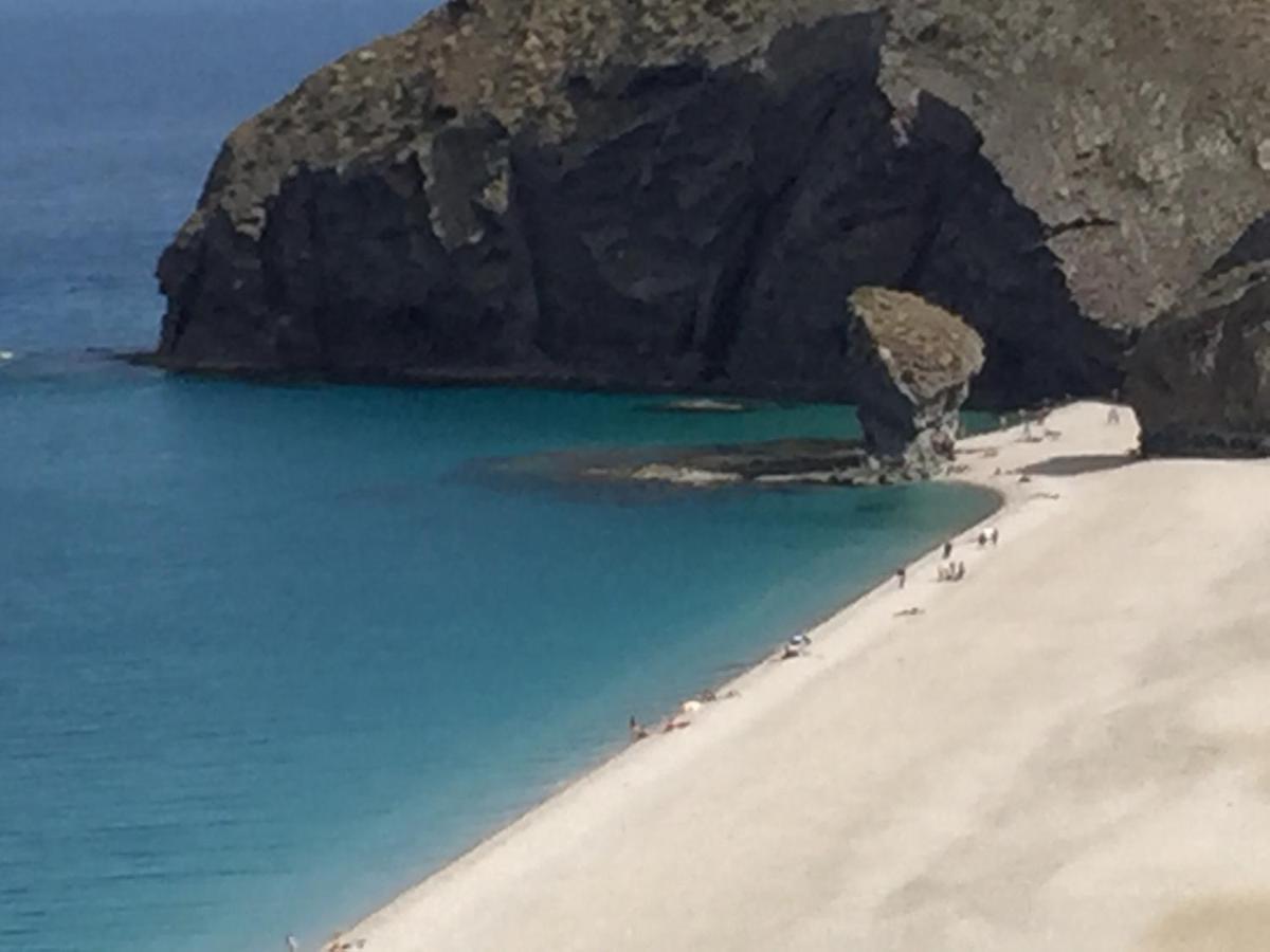 Coqueto Apartamento Con Vistas Al Mar Y Piscina Carboneras Bagian luar foto